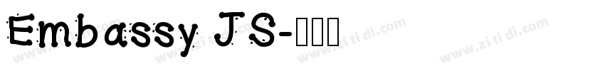Embassy JS字体转换